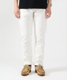 J370 CIRCLE STRAIGHT 13.5oz white selvedge jeans