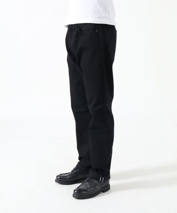 J414 14oz Black Classic Straight Selvedge Jeans