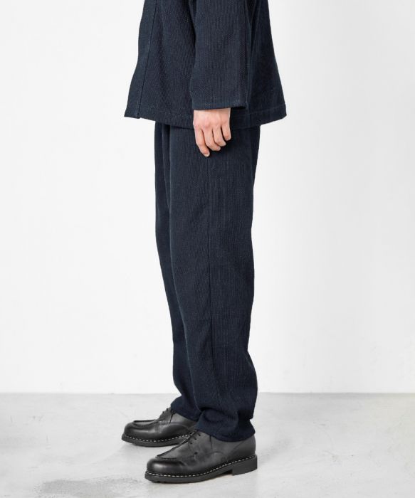 Sashiko Wide Tapered Pants