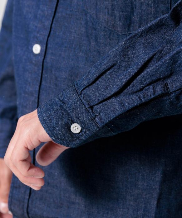 ジャケットその他 IONSEOUL Slab Washing Denim Short Sleeve Shirt JE1116 Japanese Short Sleeve Casual Work Shirt Fashion Men's Denim