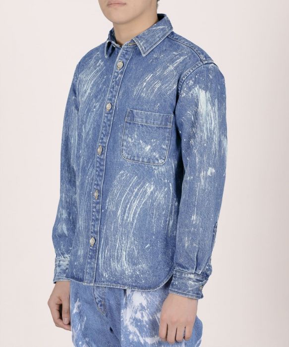 13oz Denim Shirt - Bleach