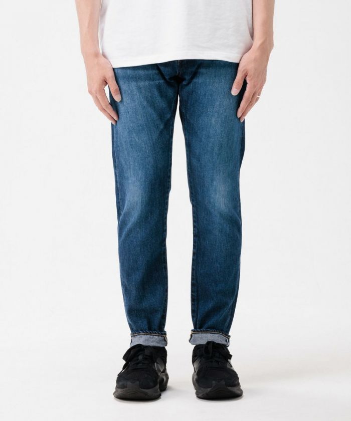 11oz Denim Blue Selvedge - Slim Jeans (D01 Aging Wash)