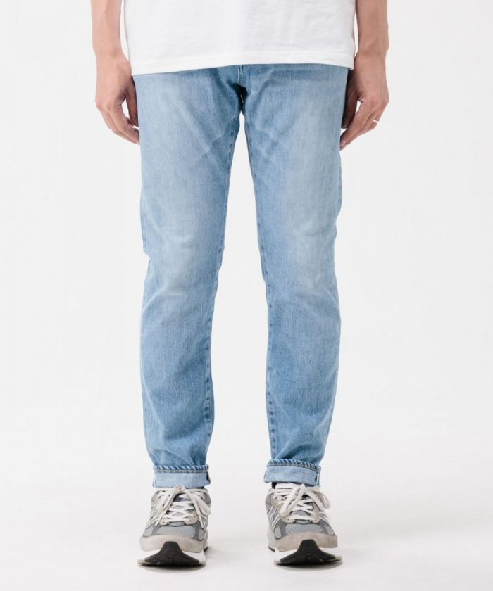 11oz Denim Blue Selvedge - Slim Jeans (L01 Aging Wash)