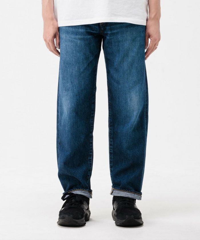 11oz Denim Blue Selvedge - Straight Jeans (D01 Aging Wash)