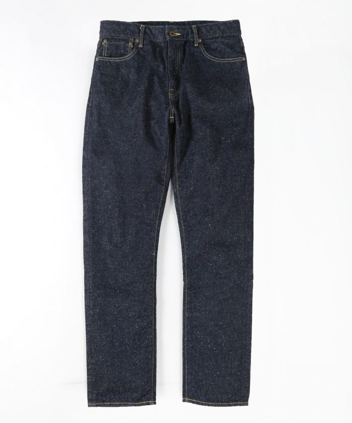 J357 CIRCLE Straight 11.5oz Banana selvedge jeans