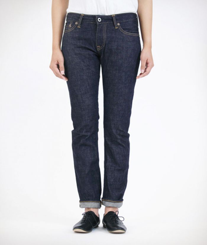 Women's Slim Tapered 12.5oz African Cotton Selvedge Jeans