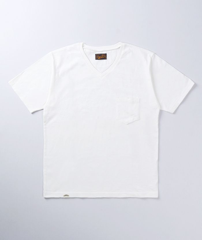 J49393J01 7.7oz V-neck T-shirt 7.7oz 24GG Côte d'Ivoire Cotton 100%