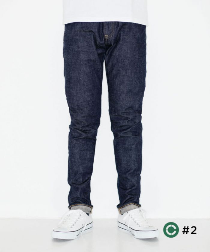 J205 CIRCLE Tapered 12.5oz Stretch Selvedge Jeans
