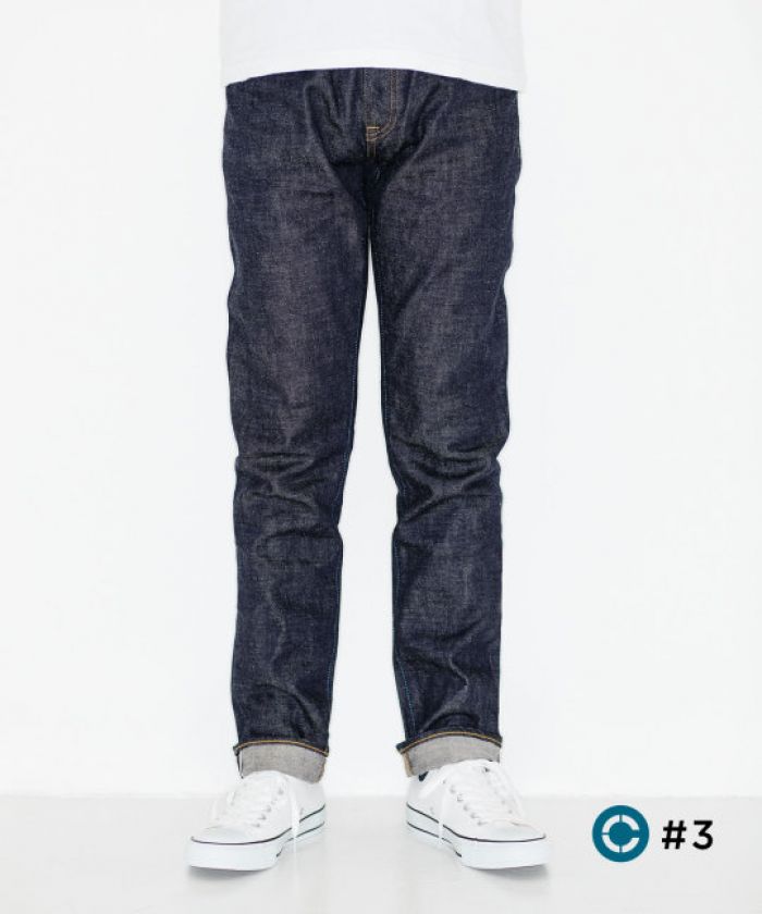 J366 CIRCLE Straight 16.5oz Côte d'Ivoire Cotton Vintage Selvedge (Monster) Jeans