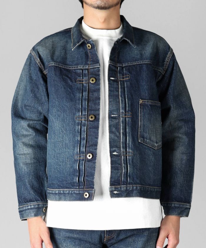 14.8oz Classic Denim Jacket - D01 (Aging Wash)