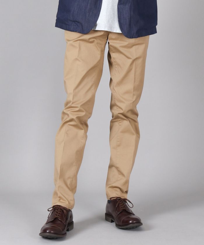 Custom Fit Slim Stretch Chinos – 5-Pocket Style
