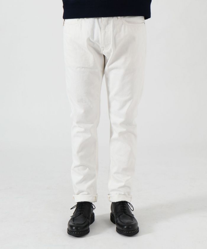J270 13.5oz White Tapered Selvedge Jeans