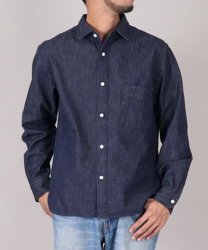 10oz Military Denim Regular Shirt