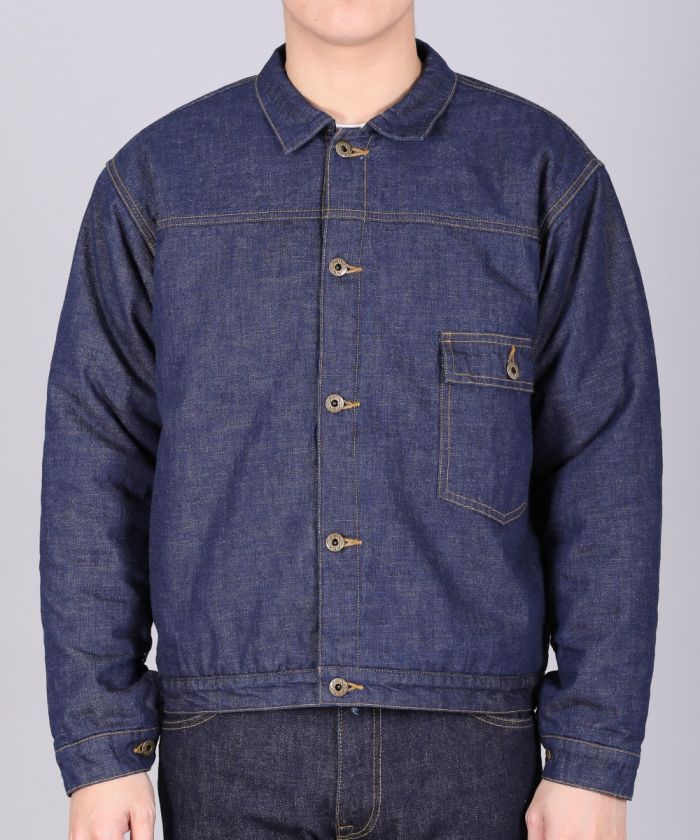 8oz Denim Padded Jacket