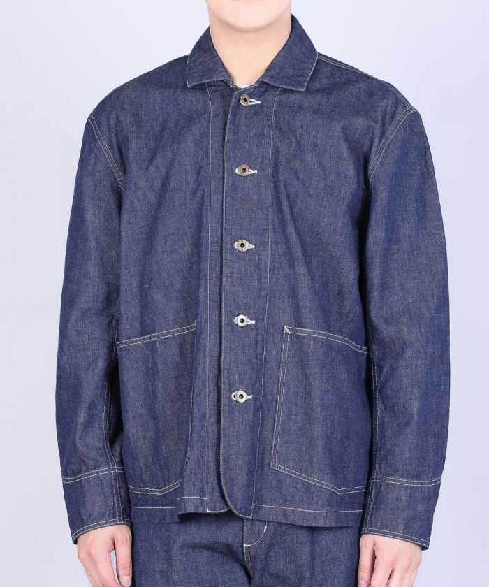 10oz Military Denim Sack Coat