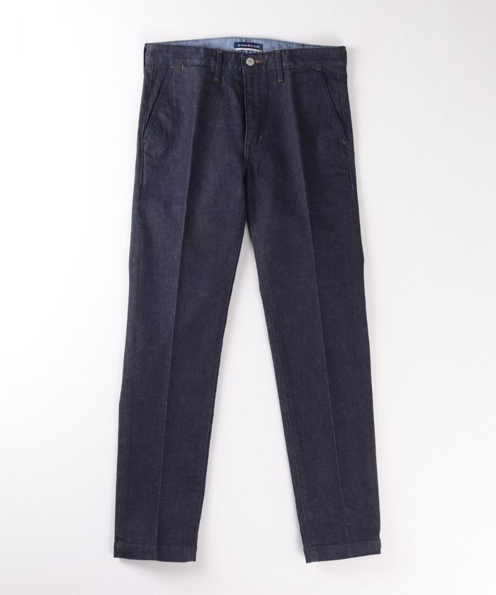 Custom Fit Slim 12oz Stretch Denim Trousers (Indigo)