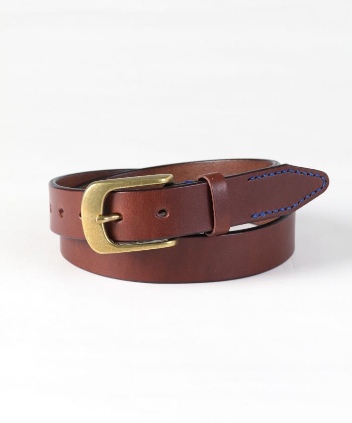 【Tochigi Leather】Vegetable Tanned Leather Belt
