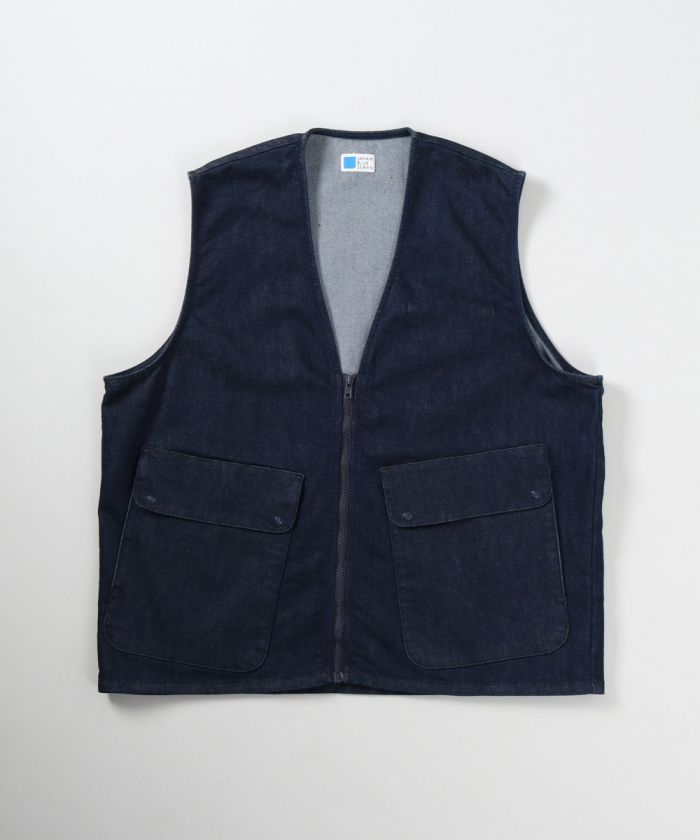 JVE1000M31 CONVENIENT VEST/ 9oz COOL MAX STRETCH DENIM