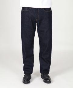 パンツ ^Dunst^ LINEAR STRAIGHT JEANS CLASSIC BLUE UDPA4C211B2 Knit-like Denim-Classic Straight-Jeans