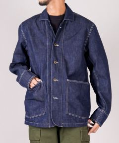 【美品】JAPAN BLUE JEANS サックコート カバーオール Mサイズ JAPAN BLUE JEANS カバーオール ジャパンブルージーンズ