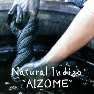 NATURAL INDIGO "AIZOME"