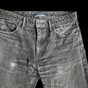 FADES GALLERY: 14oz Black Straight Selvedge Jeans