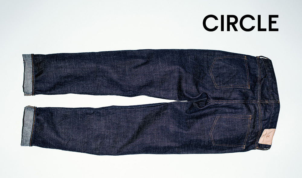 Japan Blue Circle Jeans