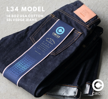 Japan Blue Jeans, CIRCLE L34 STRAIGHT