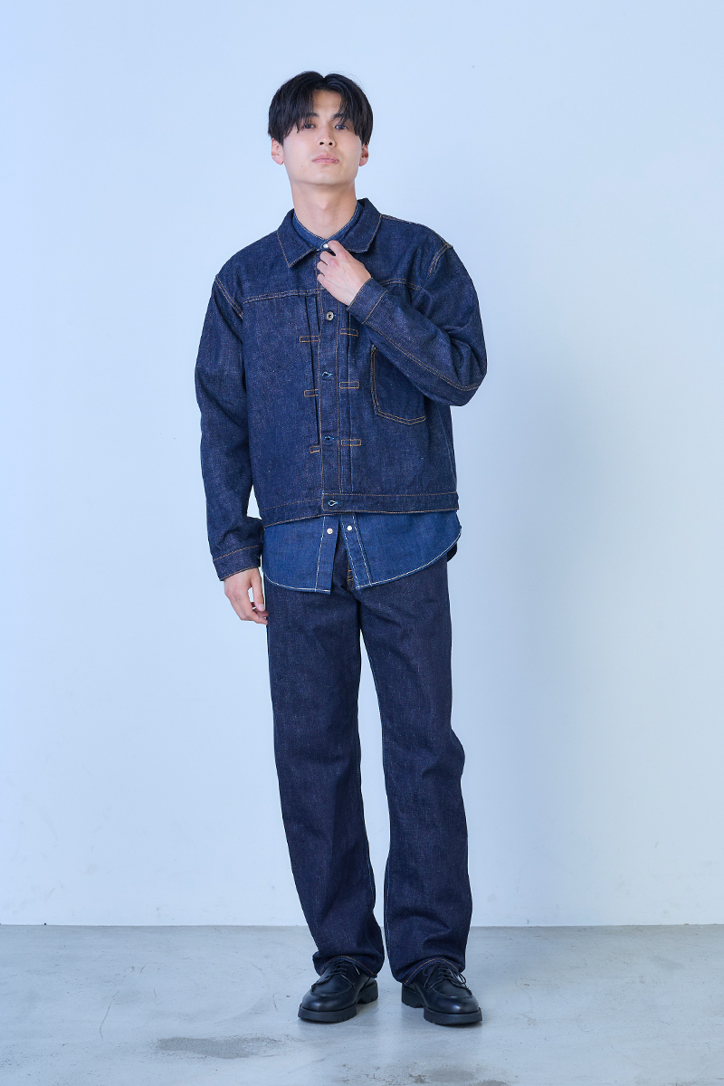 公式・特典付 LOOSE DENIM BIG JACKET【KURO】 - ジャケット