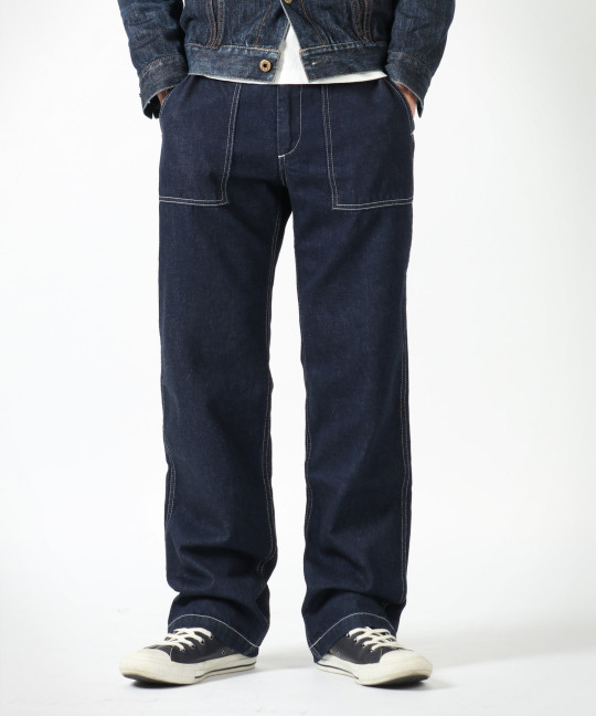 Japan Blue Modern Military Baker Pants – Aged Black / Regular Straight