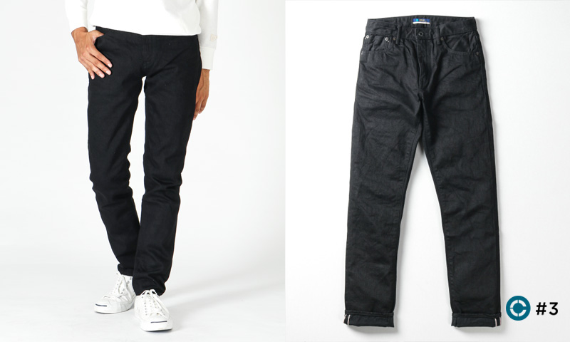 BACK IN STOCK! CIRCLE STRAIGHT BLACK! | Japan Blue Jeans