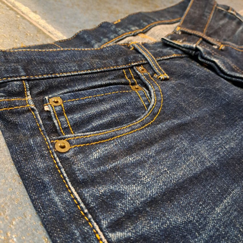 FADES GALLERY: 14.8oz US cotton selvedge jeans | Japan Blue Jeans