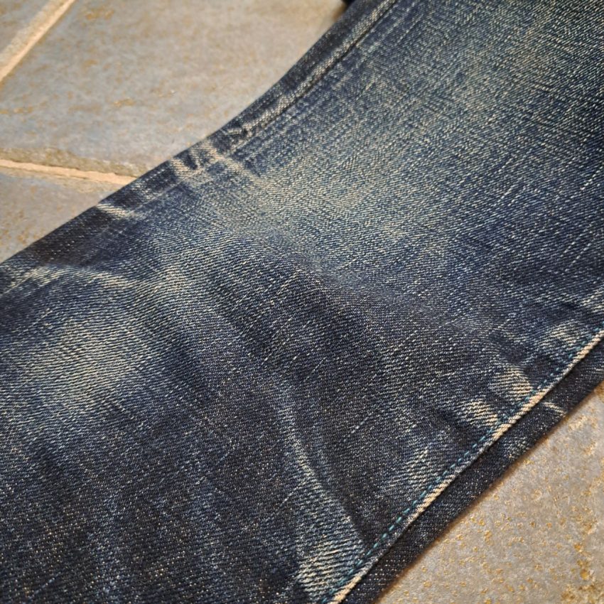 FADES GALLERY: 14.8oz US cotton selvedge jeans | Japan Blue Jeans