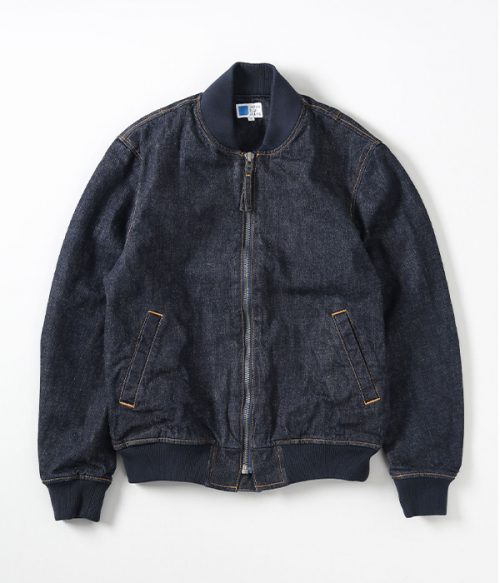 Bomber denim clearance jacket mens