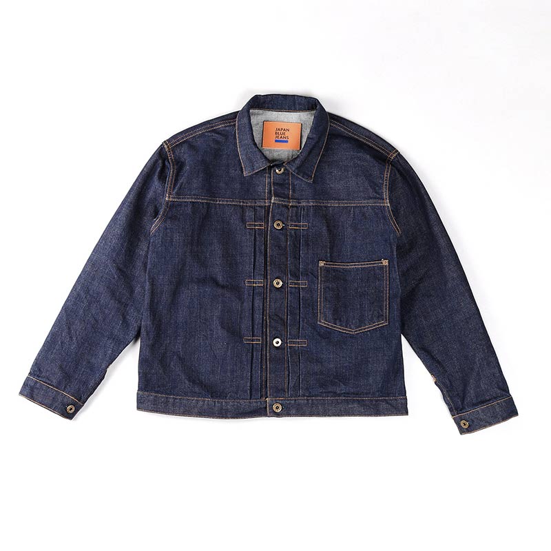 [ EXCLUSIVE ]
13.5oz Suvin Gold Cotton Type1 Denim Jacket