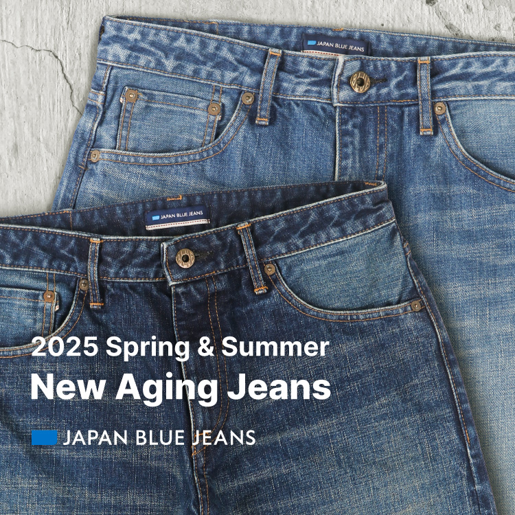 2025 Spring & Summer New Aging Jeans